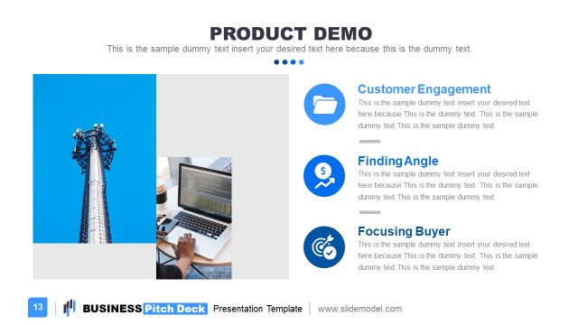 Product Demo Business Pitch Deck PPT