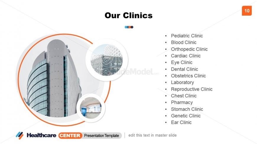 Clinic Services PowerPoint Slide