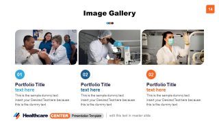 Healthcare Image Gallery PowerPoint 