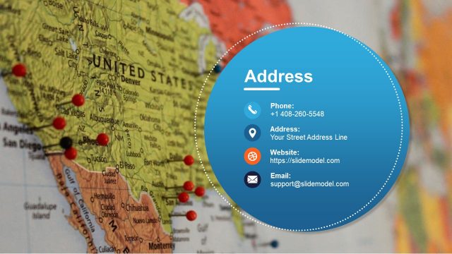 Healthcare Center Contact Information Slide