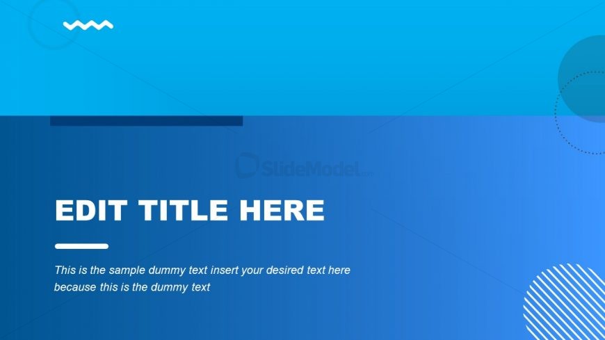 PowerPoint Background Blue Theme