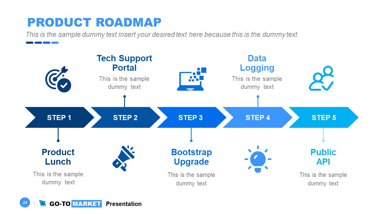 Go To Market PowerPoint Template Presentation Slides
