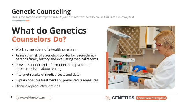 Genetics Counseling Slide PPT