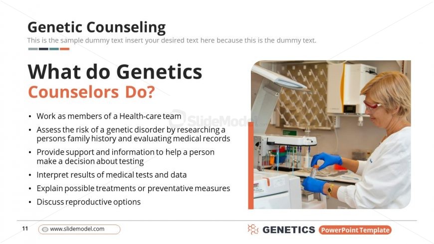 Template of Genetic Counseling Information 