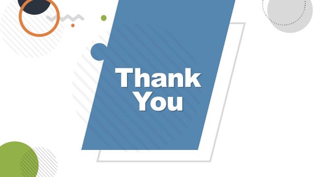 Vision Template Thank You Slide