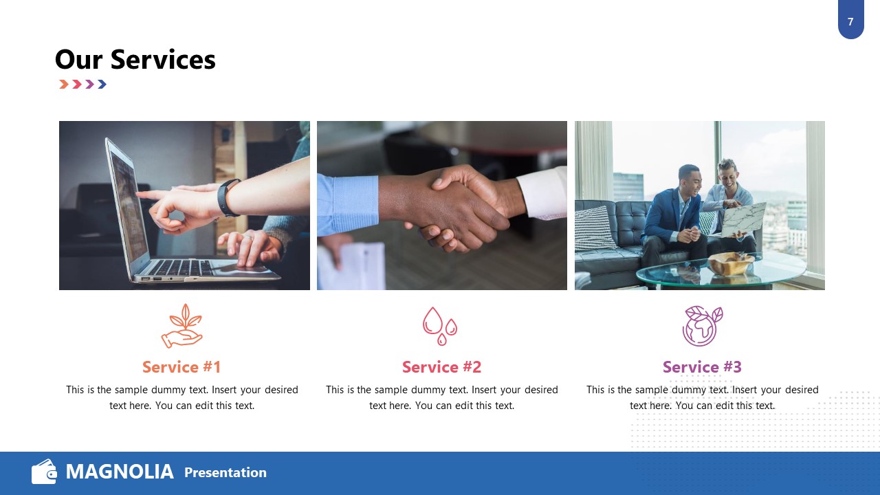Business Services PowerPoint Template