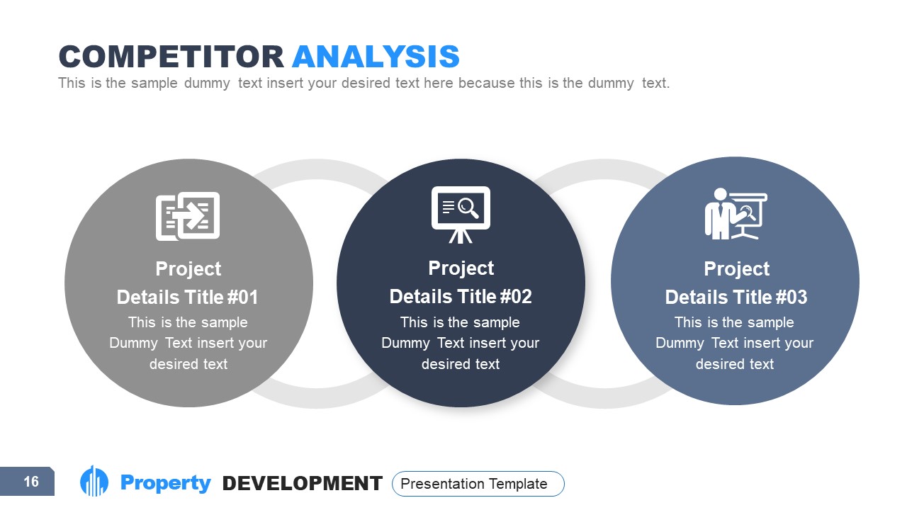 PPT Competitor Analysis Diagram 
