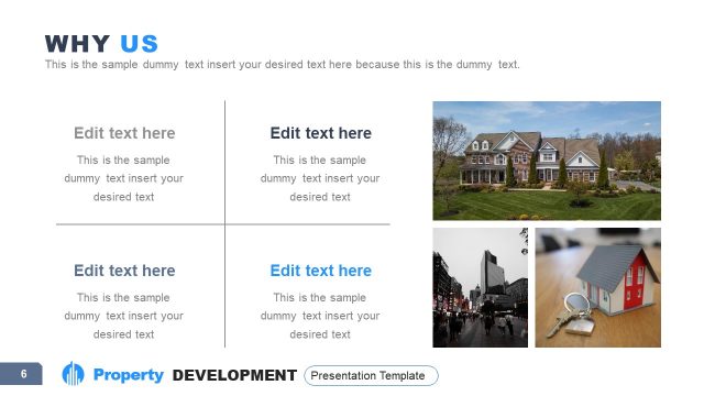 Company Introduction Template for Property Development