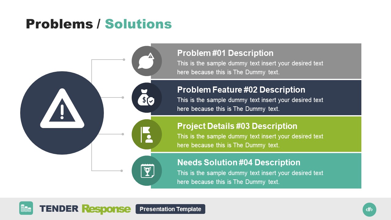 Tender Response PowerPoint Template SlideModel