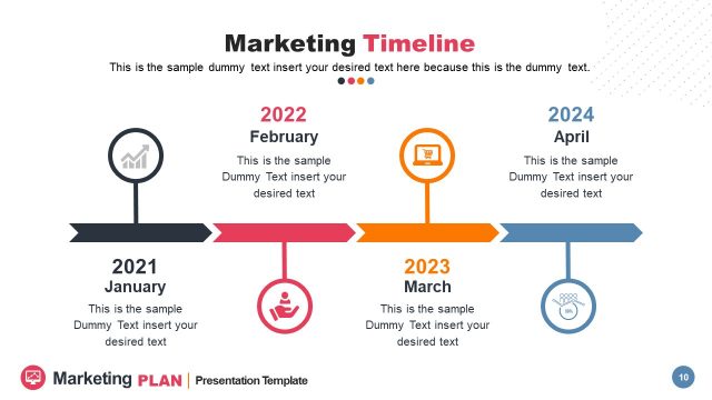 Marketing Plan Timeline Template