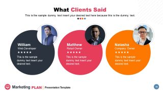 3 Client Review Segments 