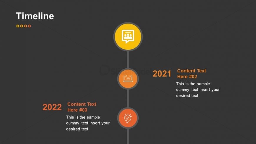 Business Timeline Template with Animation 
