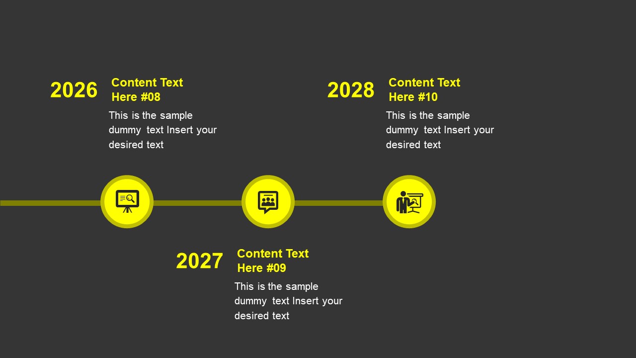 Creative Yellow PowerPoint Template - SlideModel