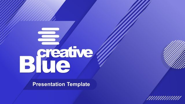 Blue Background PowerPoint Templates & Slide Designs for Presentations