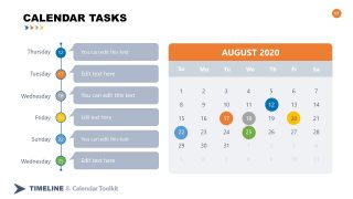 PPT Calendar 2021 Individual Tasks View