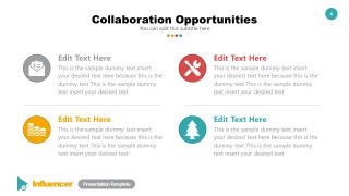 Collaboration Opportunities Template Influencer Deck 