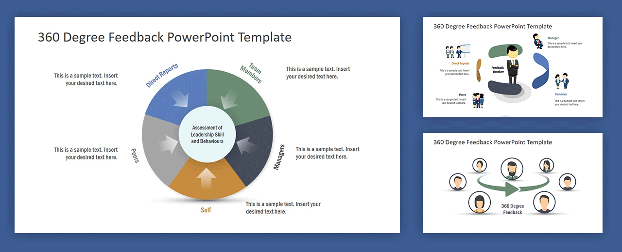 360 Degree Template Powerpoint 