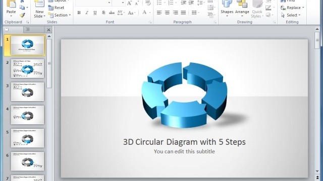 Awesome Circular Process Diagrams For PowerPoint Presentations