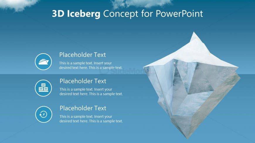 Animated Icons and 3D Object PowerPoint Template