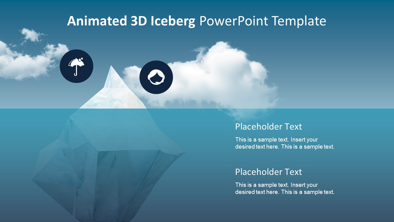 Animated 3D Iceberg PowerPoint Template SlideModel | lupon.gov.ph