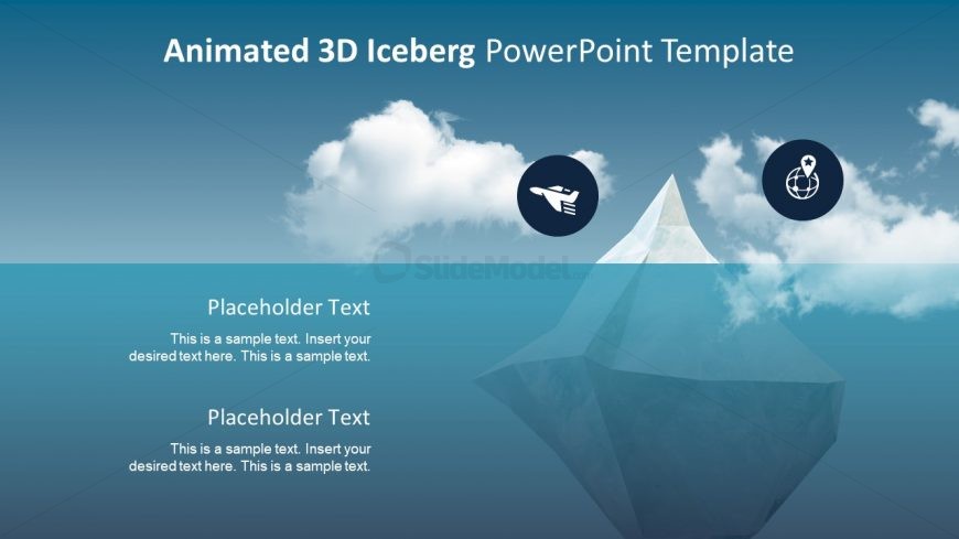 PPT Animated Template Iceberg