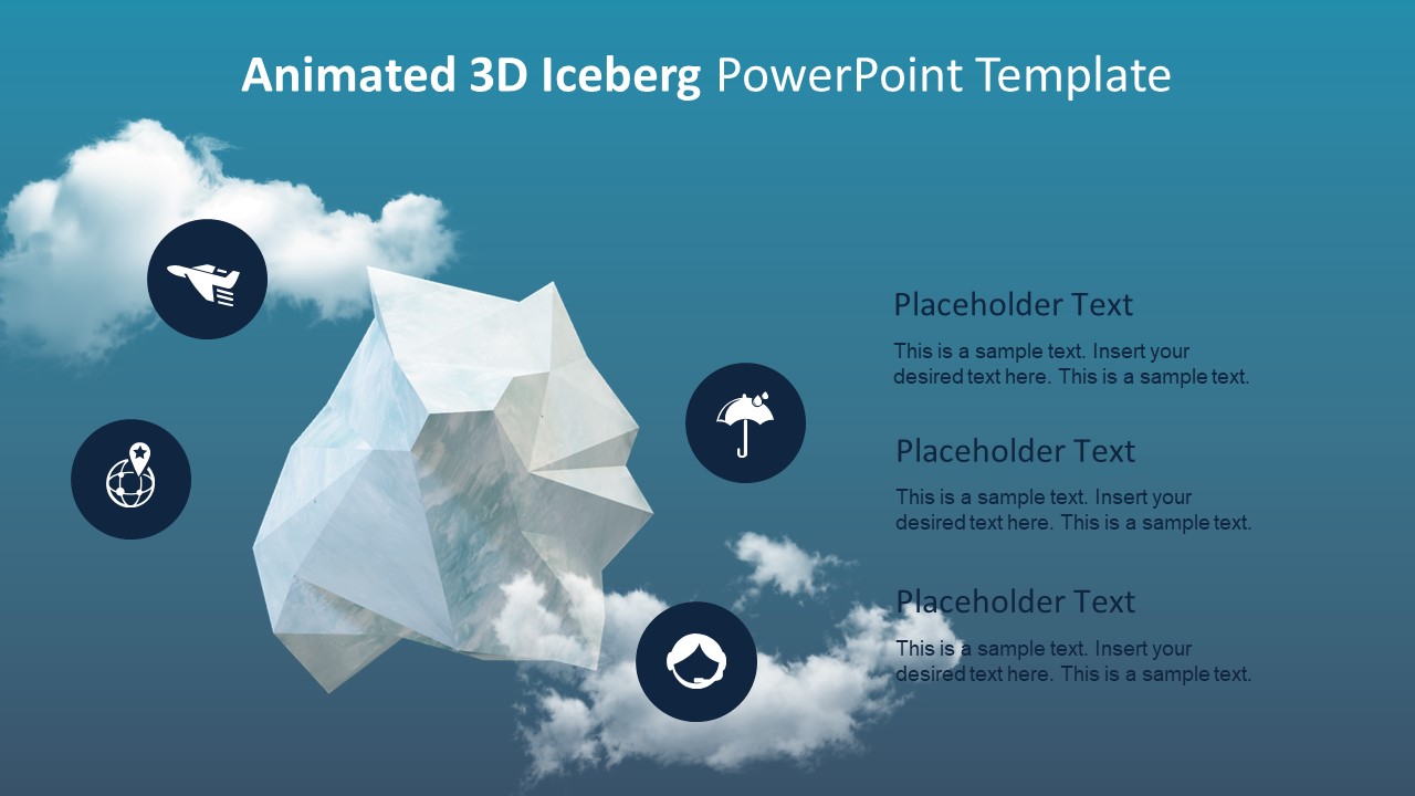 Animated 3D Iceberg Presentation 