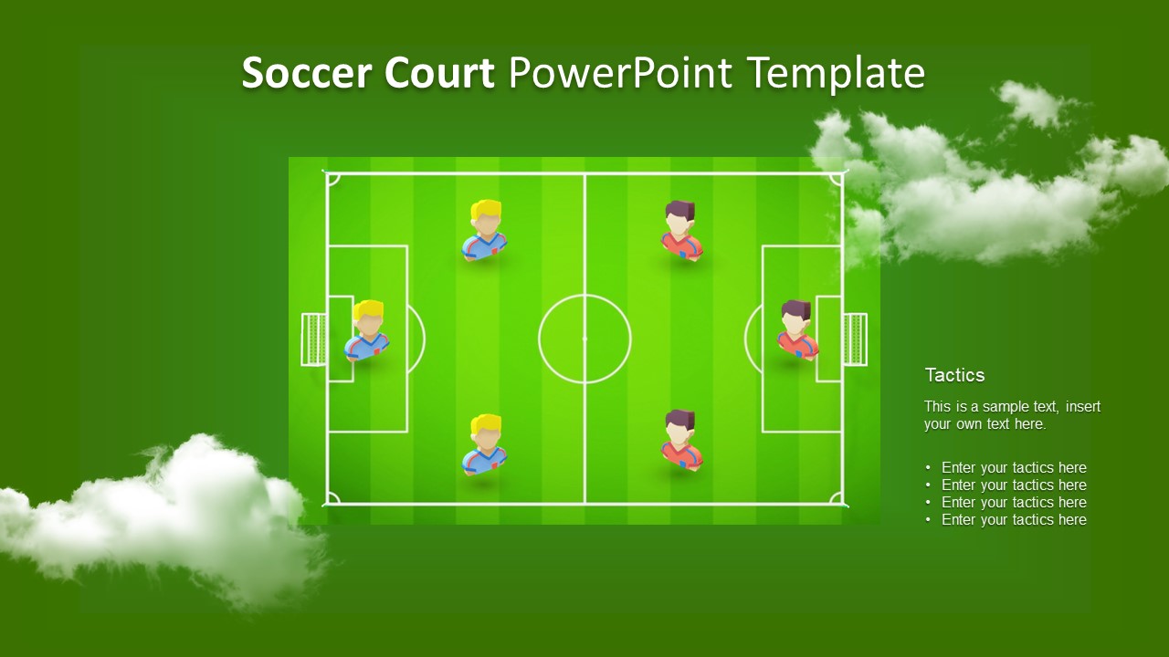 Football Pitch PPT Icons