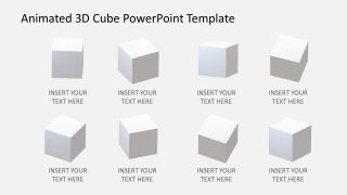 3D Cubes in Horizontal Que