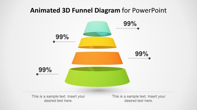 3D Animated Funnel PowerPoint