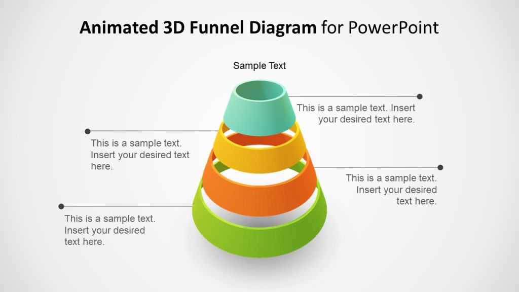 4 Step PowerPoint Diagram Funnel - SlideModel