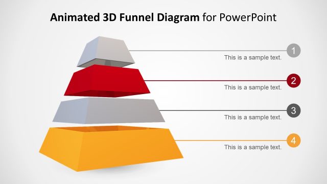Slide of Funnel Diagram PPT