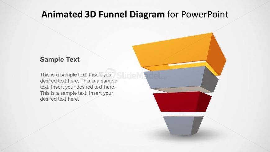 Slides of 3D Funnel Diagram