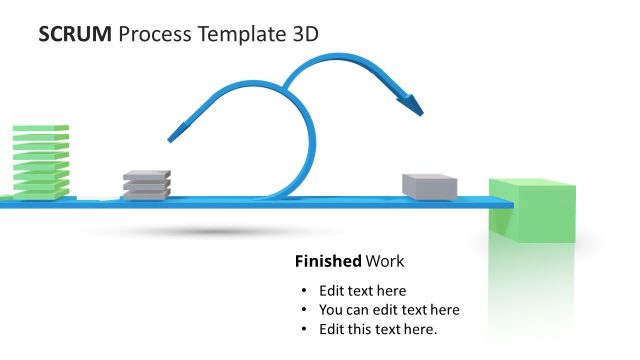 Scrum Framework Diagram Slide