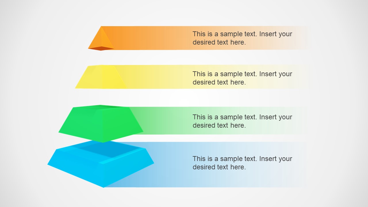 4-layers-3d-horizontal-segmented-pyramid-slidemodel