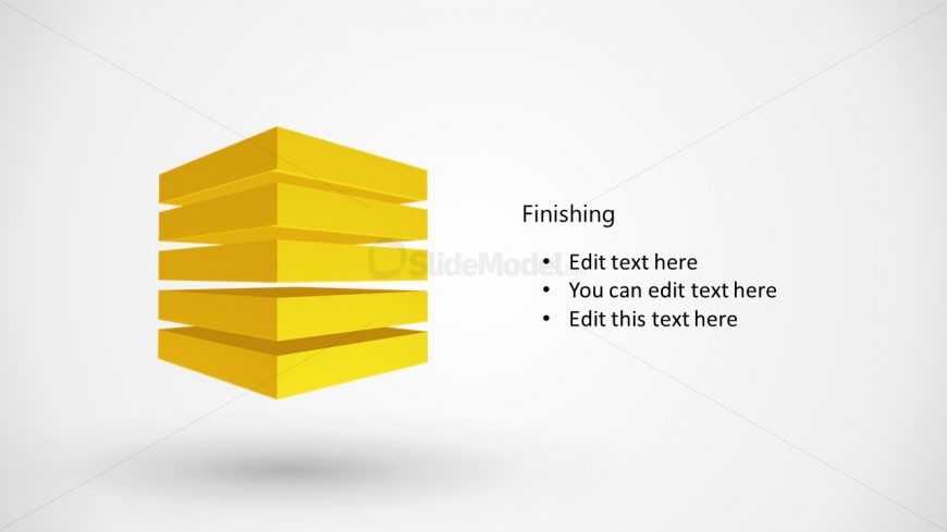 Animated Slide of 3D Cube Stack Diagram