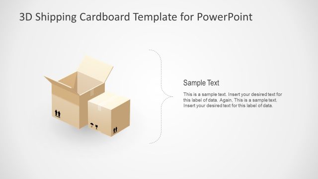 Animated 3D PowerPoint Cardboard