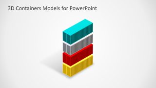 PPT 4 Containers 3D Models 