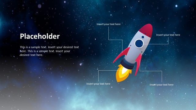 Rocketship 3D Model Presentation