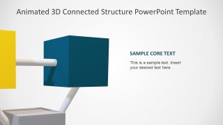 Presentation Layout of 3D Cube