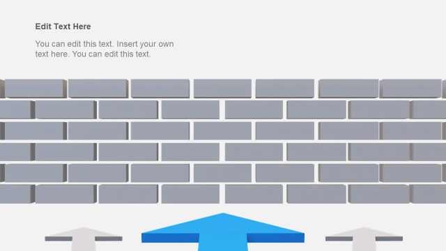 Stock Exchange Concept Arrow Template