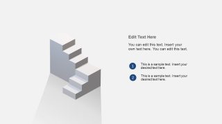 Presentation of Animated 2 Level Stairs