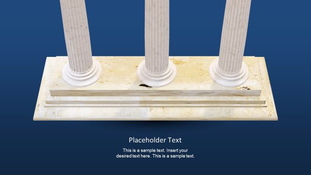 3D Template of Animated Pillar