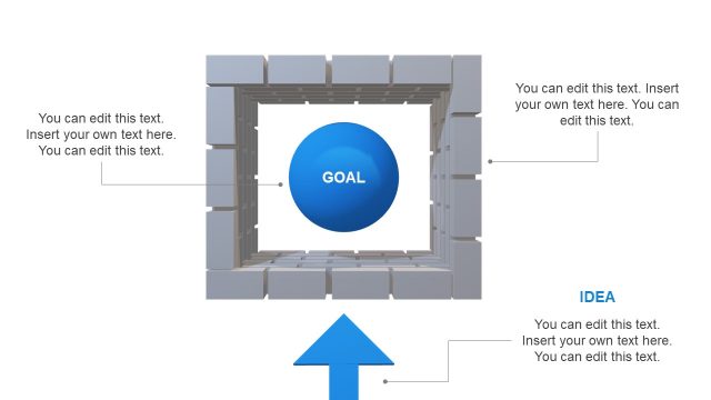 PowerPoint Wall Crossing 3D Model