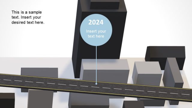 3D Building City Map Template