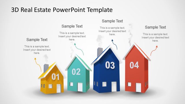 Animated 3D Real Estate PowerPoint Template