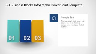 3 Blocks Animated PPT