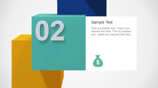 Cubes 3D Diagrams – Step 02 Slide