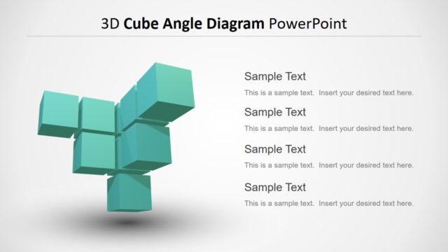 3D Cube Diagram PowerPoint
