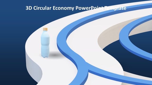 Circular Economy PowerPoint 3D Model