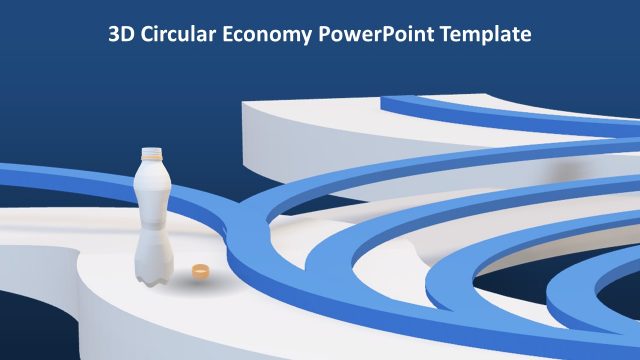Sustainability PowerPoint Diagram of Circular Economy